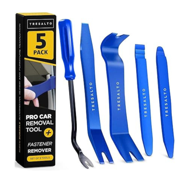 Auto Trim Removal Tool Kit - 5-Piece No Scratch Pry Tool Set for Car Panel