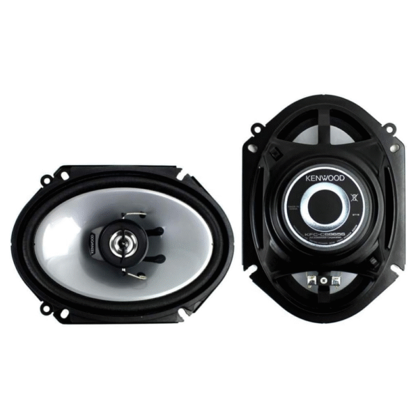2 New Kenwood KFC-C6865S 6x8 250 Watt 2-Way Car Audio Coaxial Speakers Stereo