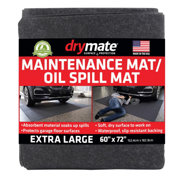 Drymate Premium Maintenance Mat Oil Spill Garage Floor Mat
