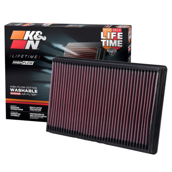 K&N High-Flow Original Lifetime Engine Air Filter